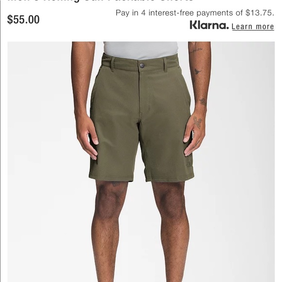 The north face shorts - Picture 8 of 8